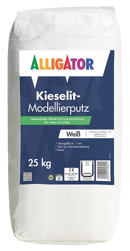 Kieselit-Modellierputz (crépi à modeler)